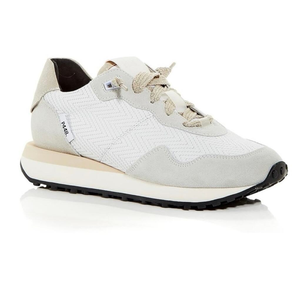 P448 Cancun Rafia neutral sneaker size EU 40 (us 9.5/10)